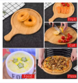 10 Inch Wooden Pizza Platter. 