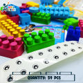 Play and Learn Educational Elegant Building Blocks For Kids - 59 & 120 Pcs.
