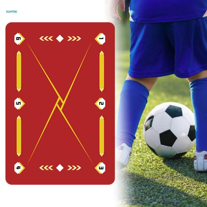 Football Footstep Training Mat Dribble Training Mat for Home Use Children Kids Soccer Enthusiasts