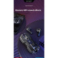 Original Product+FREE Shipping+COD New Style Mecha Headset GM20 Bluetooth 5.3 wireless mecha Bluetooth earphones Metal Lacquer Band with digital display esports games low latency high-definition calls comfortable to wear and long-lasting battery life. 