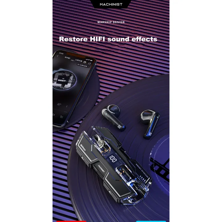 Original%20Product+FREE%20Shipping+COD%20New%20Style%20Mecha%20Headset%20GM20%20Bluetooth%205.3%20wireless%20mecha%20Bluetooth%20earphones%20Metal%20Lacquer%20Band%20with%20digital%20display%20esports%20games%20low%20latency%20high-definition%20calls%20comfortable%20to%20wear%20and%20long-lasting%20battery%20life%20-%20Image%204