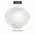 Plant Saucers, 10 Pack of 30cm (12 Inch), Transparent Flower Pot Drip.