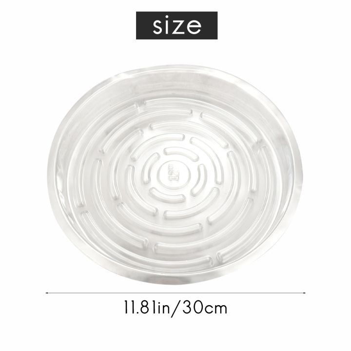 Plant%20Saucers,%2010%20Pack%20of%2030cm%20(12%20Inch),%20Transparent%20Flower%20Pot%20Drip%20-%20Image%206