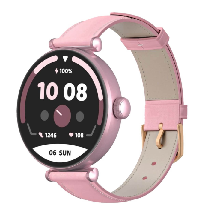 Kieslect%20Pura%20Ele%20BT%20Calling%20Smart%20Watch%20Pink%20-%20Image%203