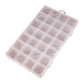 28Grid Fixed Plastic Storage Box Fishing Gear Ornament Beaded Parts Storage Storage Stationery Storage Packaging Jewelry Box. 
