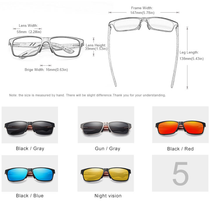 KINGSEVEN%20Handmade%20Women%20Sunglasses%20Men%20Polarized%20Natural%20Bubinga%20Wooden%20Outdoor%20Travel%20UV400Aluminum%20Fashion%20Sun%20Glasses%20Square%20-%20Image%204