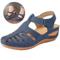 Women Orthopedic Sandals Comfy Closed Toe Mules Summer Slippers Flat Shoes New.