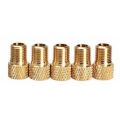 5Pcs Presta to Schrader Valve Adaptor Bike Bicycle Pump Tire Inflator Connector. 