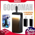REMAX Hunergy Series 22.5W Multi-compatible Fast Charging 60000mAh Power Bank RPP-173. 