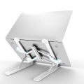 Portable Folding Laptop Table Stand adjustable plastic laptop stand.