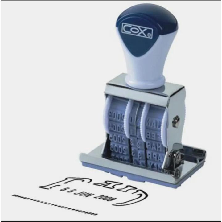 Cox Standard Paid Stamp With Date 1 piece