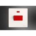 Energypac Venice Series 45A DP Geyser Switch Socket Electrical Wall Power Switch with Indicator. 