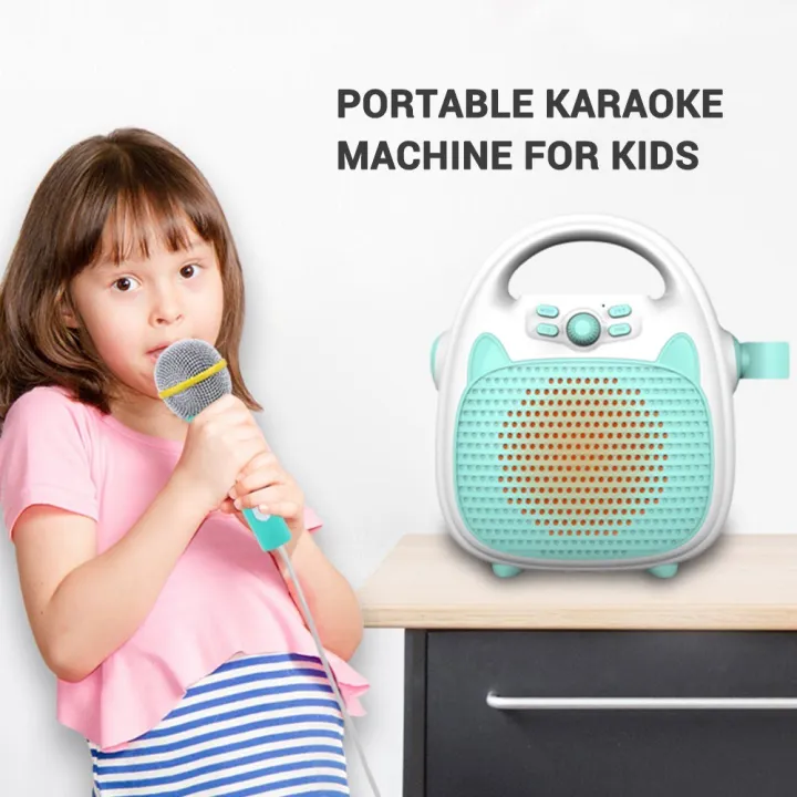 Karaoke%20Machine%20Rechargeable%20Portable%20Karaoke%20Speaker%20with%20Microphone%20-%20blue%20-%20Image%205