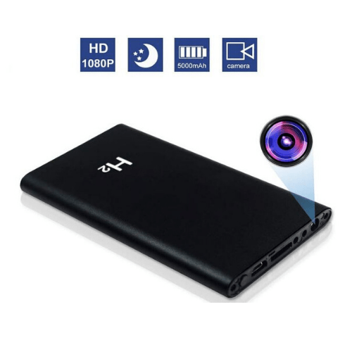 Power Bank mini Camera H2 Night vision full HD 1080P 5000mAh Battery backup