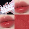 Cute Baby Bottle Mirror Water Light Lip Glaze Smooth Long Lasting Lip Gloss Korean Lip Tint. 