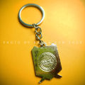 AOT Keychain Wings of Freedom Key Chain Holder Key Holder Metal.