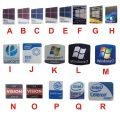 DIY Sticker Original 11th Generation Cpu I3 I5 I7 Xeon Pentium Desktop Computer Notebook Decorative Label Bulk Sale. 