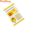 PinShang Kids Electronic Piggy Bank Auto Scroll Paper Saving Box With Face Fingerprint Recognition For Boys Girls Gifts. 