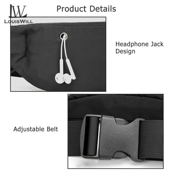 Louiswill's%20Oxford%20Cloth%20&%20Polyester%20-%20Fashionable%20Waist%20Bag%20for%20men%20-%20Image%209