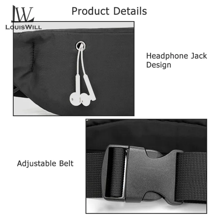 Louiswill's%20Oxford%20Cloth%20&%20Polyester%20-%20Fashionable%20Waist%20Bag%20for%20men%20-%20Image%209