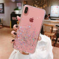 Glitter Bling Sequins Case For iPhone 8 7 Plus 6 6S Cases Shine Star Transparent Case For iphone X XR XS MAX 10 Soft TPU Cover. 