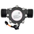 1Pcs Water Flow Sensor DN25 DC3.5-24V 1 Inch 2-100L/Min Hall Flowmeter Heat Pump Water Heater Flow Meter Switch Counter.