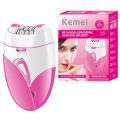 【sought-after】 Kemei Electric Female Epilator For Women Facial Full Body Hair Remover Underarms Hair Removal Legs Rechargeable.
