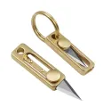 01 Pcs Mini Capsule Pocket Precision Keychain Anti-Cutter Portable Tools Keychain kits Stationary Scissors. 