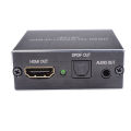 RD HDMI Audio Extractor HDMI to HDMI Optical TOSLINK SPDIF + 3.5mm Stereo Extractor Converter HDMI Audio Splitter Adapter. 