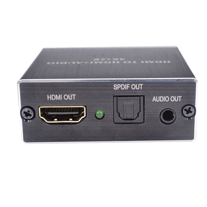 RD HDMI Audio Extractor HDMI to HDMI Optical TOSLINK SPDIF + 3.5mm Stereo Extractor Converter HDMI Audio Splitter Adapter