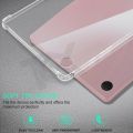 Samsung Galaxy Tab A8 X205/X200 TPU Back Back Cover Black Color + Tempered Glass Protector for Samsung Galaxy Tab A8 X205/X200 (2in1 Combo).