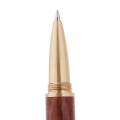 Wooden Brass Roller Ball Pen Writing Stationery Business Students Supplies B. 
