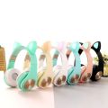 New Cute Luminous Cat Ear Over-the-Ear Wireless Bluetooth Gaming Headset Cross-border E-commerce New Headset M1. 