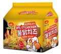 Korean Spicy Chicken Cheese buldak 400gm 5 pieces pack noodles.