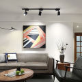 LED track lights, clothing store showcases, spotlights, super bright background wall spotlights, 360 degree rotating living room downlights. 
