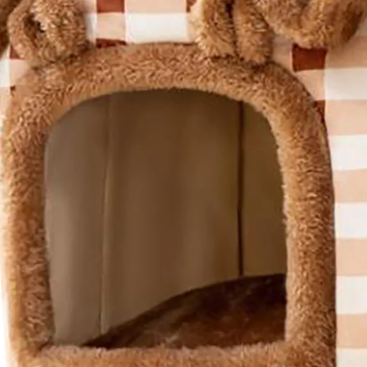 Cat%20House%20Multipurpose%20Warm%20Comfortable%20Closed%20Design%20Plush%20Dog%20Pet%20Cave%20Bed%20for%20Winter%20M%20(Weight:%20Within%205kg/11.0lb)%20-%20Image%204