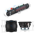 AIYIMA 2Pcs 2 Inch Full Range Speaker 4Ohm 20W MP3 Decoder Board USB TF AUX FM 30Wx2 Home Theater Hifi Stereo Power Amplifier. 