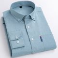 Classic Striped Solid Color Men39s Shirt Large Size 5xl 7xl 8xl White Shirt Men39s Long Sleeve Men39s Clothes Camisa Masculina. 