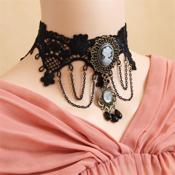YiYaoFa%20Choker%20Necklace%20Gothic%20Jewelry%20Vintage%20Lace%20Necklace%20Pendant%20Women%20Accessories%20False%20Collar%20Statement%20Necklace%20GN-22%20-%20Image%204
