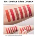Beauty Glazed Matte Waterproof Long Lasting Liquid Lipstick -102#Mocha Brown. 