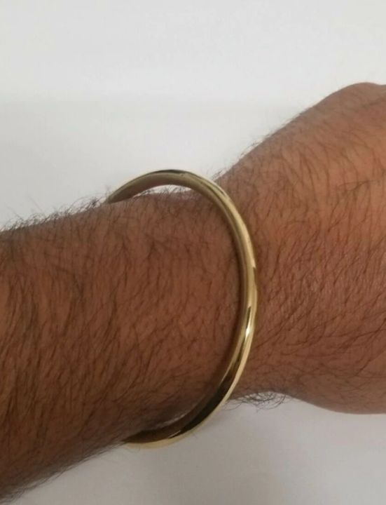 New Trendy Round Men Bracelet- Wow Man's Steel Bracelet