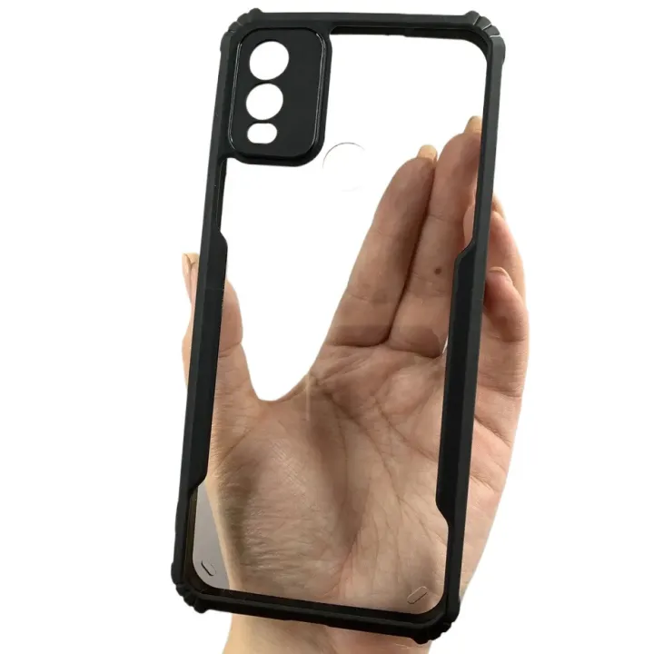 For%20Nokia%20C22%20Luxury%20Stylish%20Xunddu%20Case%20Clear%20Transparent%20Back%20Cover%20-%20Image%202