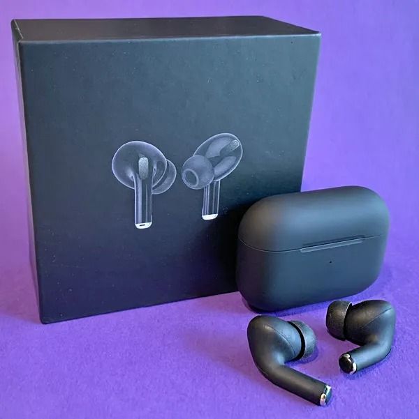 Special AirPods Pro 2nd Generation TWS Black and white Edition With High Base & Long Battery Wireless Bluetooth Earbuds