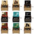 movie music a thousand years Music Box Wooden Girlfriend wife friend wedding new year Christmas Presents gift. 