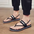 WOTTE Sandals Men Sandalias Hombre Gladiator Sandals for Male Summer Roman Beach Shoes Flip Flops Slip Flats Slippers Slides. 