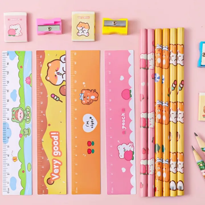Cartoon%20Theme%20Pencil%20Set%20Fun%20Cute%20Design%20Kawaii%20Stationery%20Set%205pcs%20Set%20Packaged%20Set%20Cartoon%20Stationery%20for%20Children%20Students%20-%20Image%207
