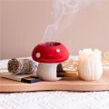 Palo Santo Holder Cute Ceramic Mushroom Incense Burner Holder Mini Palo Sage Tray Ash Catcher For Home Decor Meditation Yoga. 