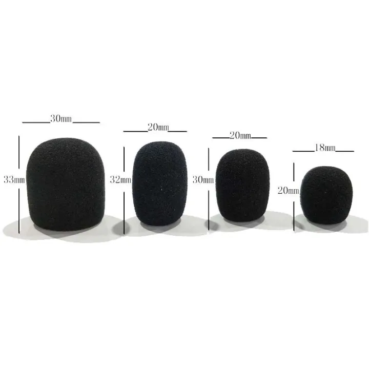 1/10pcs%20Microphone%20Windscreen%20Sponge%20Cover%20Headset%20Mic%20Foam%20Cover%20Protective%20Cap%20For%20Gooseneck%20Meeting%20Mic%20-%20Image%207