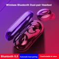 XG-15 TWS 5.0 Bluetooth Headphone Gaming Headset Wireless Ear Air Earphones Active Noise Cancellation Earbuds. 