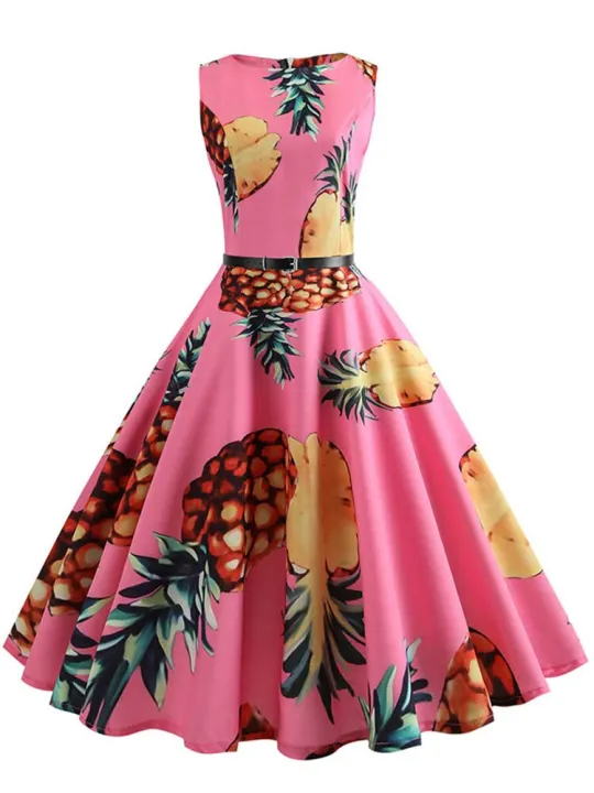 New%20Summer%20Dress%2050s%2060s%20Vintage%20Retro%20Midi%20Dresses%20for%20Women%20Elegant%20Sleeveless%20A-line%20Party%20Sundress%20Robe%20Femme%20-%20Image%203
